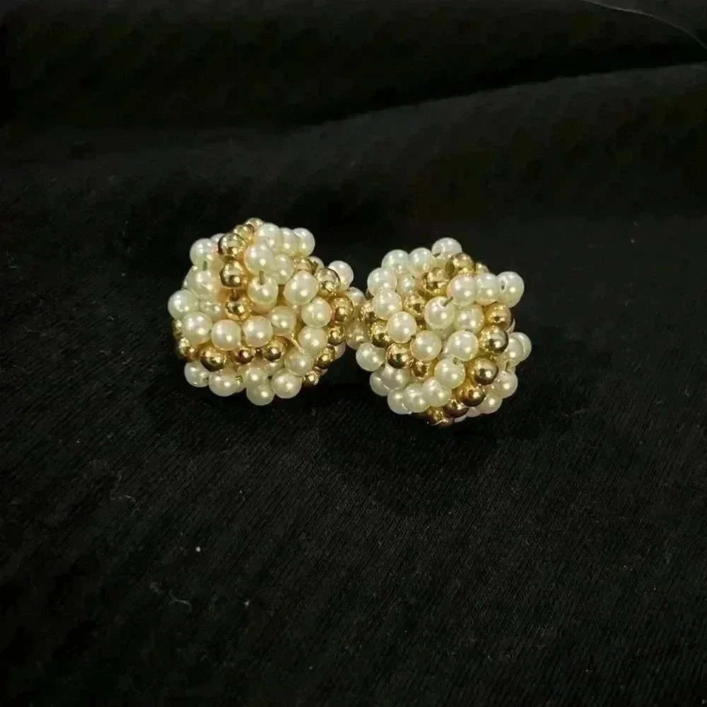 VINTAGE BEADED EARRINGS